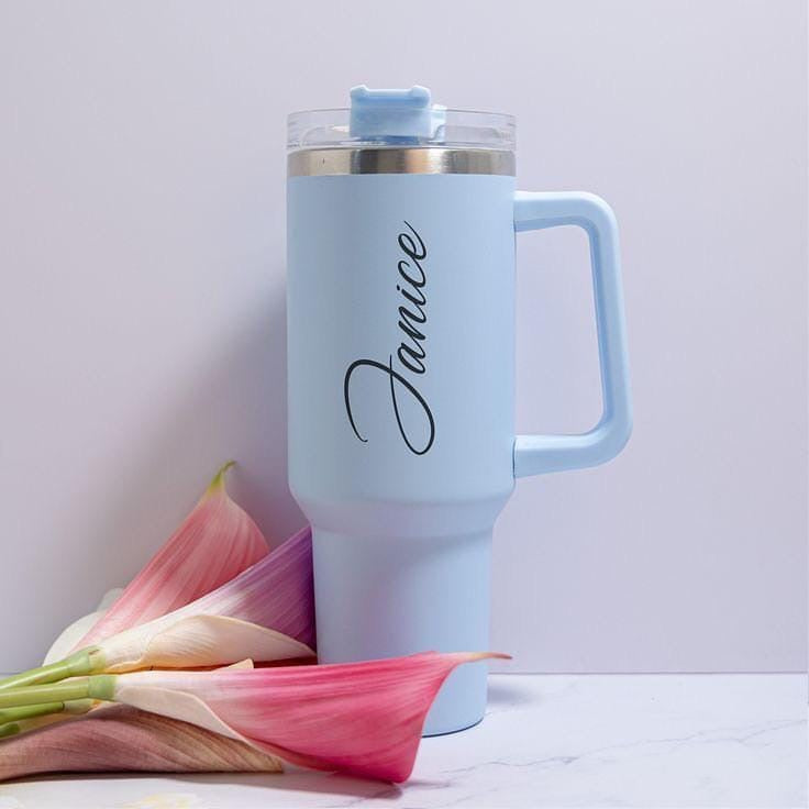 Stanley 900 ML Vacuum Insulated Sipper Tumbler With Handle – Multi Color | Leak-Proof, BPA-Free, Hot & Cold Flask Tumbler