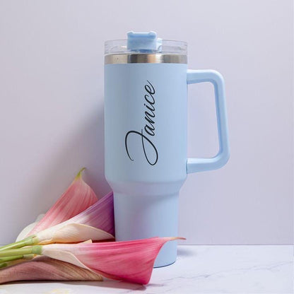 Stanley 900 ML Vacuum Insulated Sipper Tumbler With Handle – Multi Color | Leak-Proof, BPA-Free, Hot & Cold Flask Tumbler