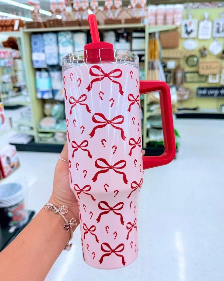 900ml Stainless Steel Travel Tumbler, Stanley Style Vacuum Insulated Mug with Handle & Straw Lid, Leakproof Coffee Cup for Hot & Cold Drinks, Car Cup Holder Friendly, Multi Color