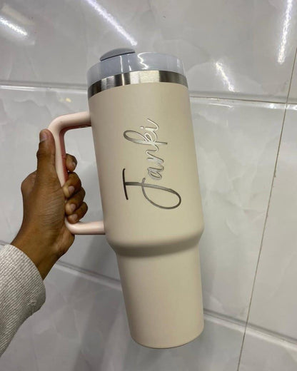 Stanley 900 ML Vacuum Insulated Sipper Tumbler With Handle – Multi Color | Leak-Proof, BPA-Free, Hot & Cold Flask Tumbler